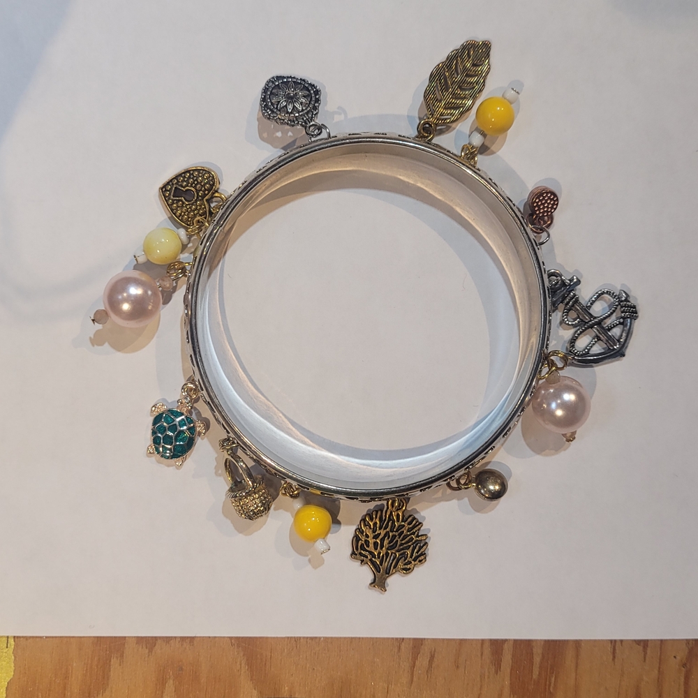 Charming Multi-Color Charm Bracelet